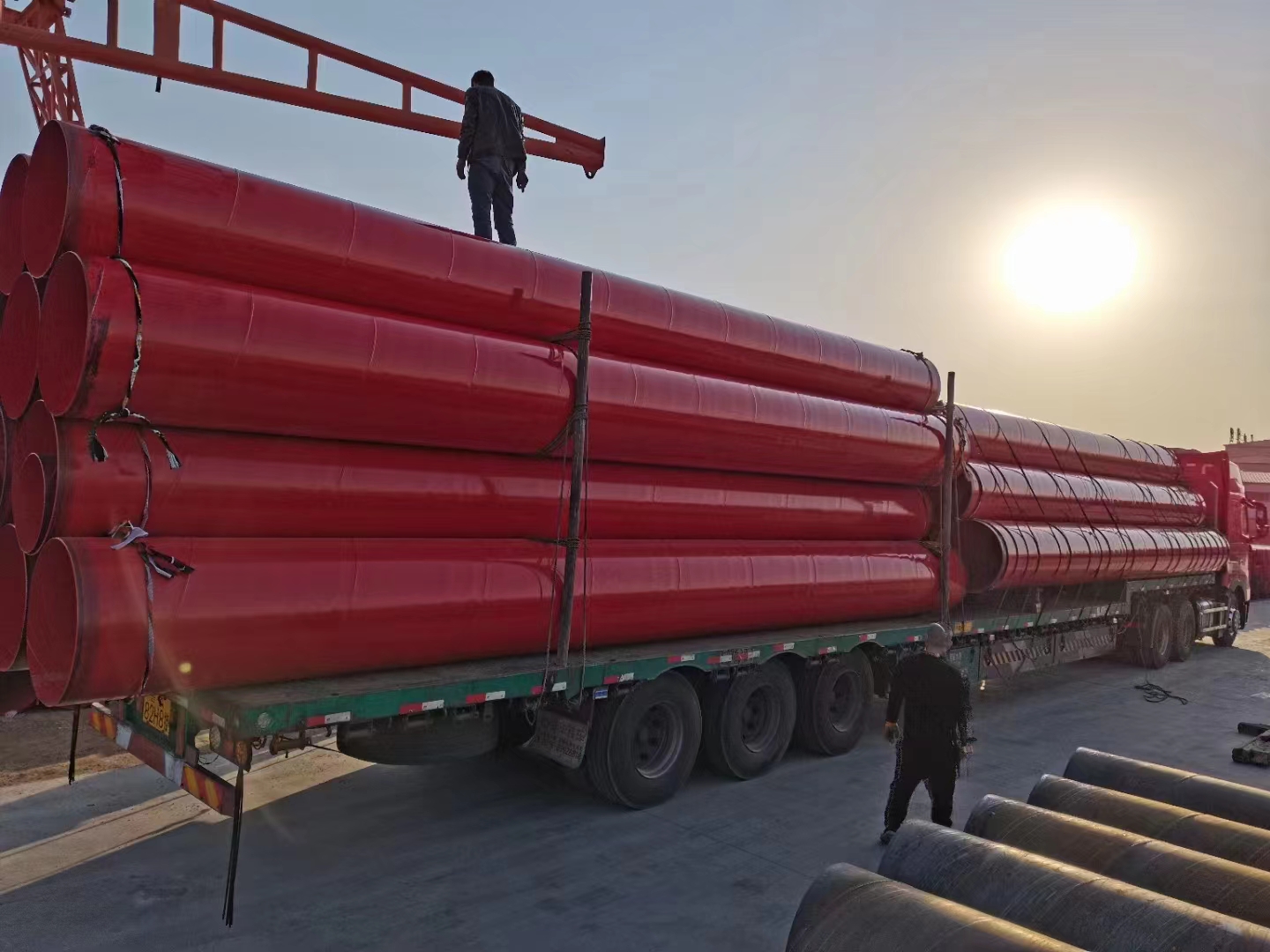 内外衬塑螺旋管